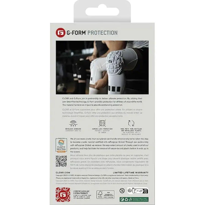 CLCKR G-Form Protection Phone Case with MagSafe for Apple iPhone 15 Pro - Carbon Black by CLCKR - Image 8