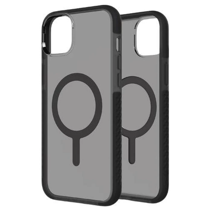 BodyGuardz Ace Pro with MagSafe Phone Case for iPhone 15 Plus - Smoke/Black by BodyGuardz - Refurbished - Acceptable condition - US$49.98