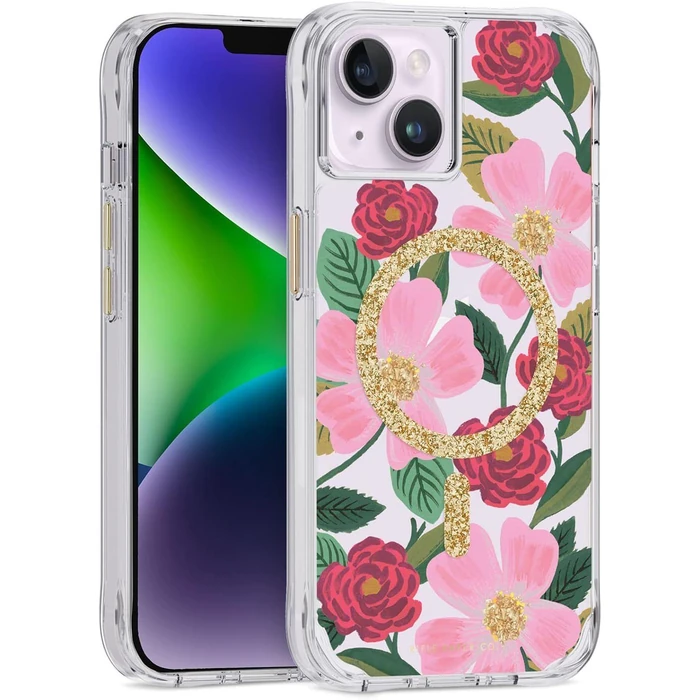 Case-Mate & Rifle Paper Co. Phone Case with Magsafe for iPhone 14 Plus - Rose Garden by Case-Mate - Refurbished - Premium condition - US$8.78