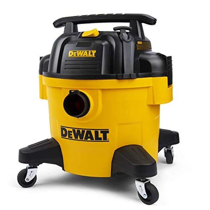 DEWALT DXV06P 4 Peak HP Shop Vacuums, 6 Gallon Poly Wet/Dry Vac, Heavy-Duty Shop Vacuum with Blower Function Yellow+Black by DEWALT - Used - Very Good condition - CA$121.23
