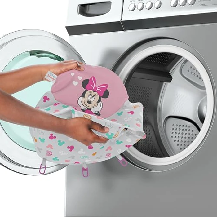 Bright Starts Disney Baby Minnie Mouse Forever Besties 2-in-1 Baby Activity Walker - Easy Fold Frame and Removable -Toy Station, 6 Months and up by Bright Starts - Image 5