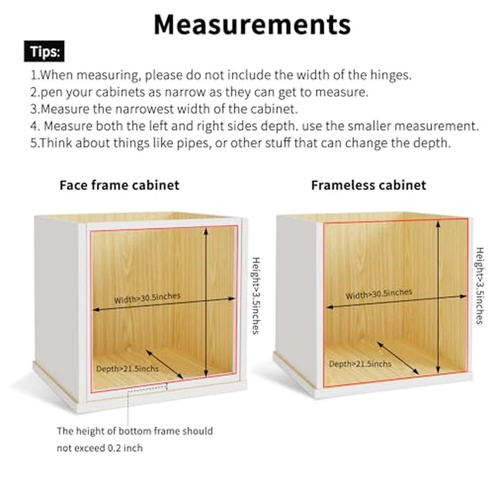 2 Set Pull Out Cabinet Organizer, Soft Close Slide Out Wood Drawer Storage Shelves for Kitchen, Base Cabinet Organization for Pantry, Finished, Heavy-Duty, Bottom Assembly (30” W x 21” D) by Petpvilit - Image 3