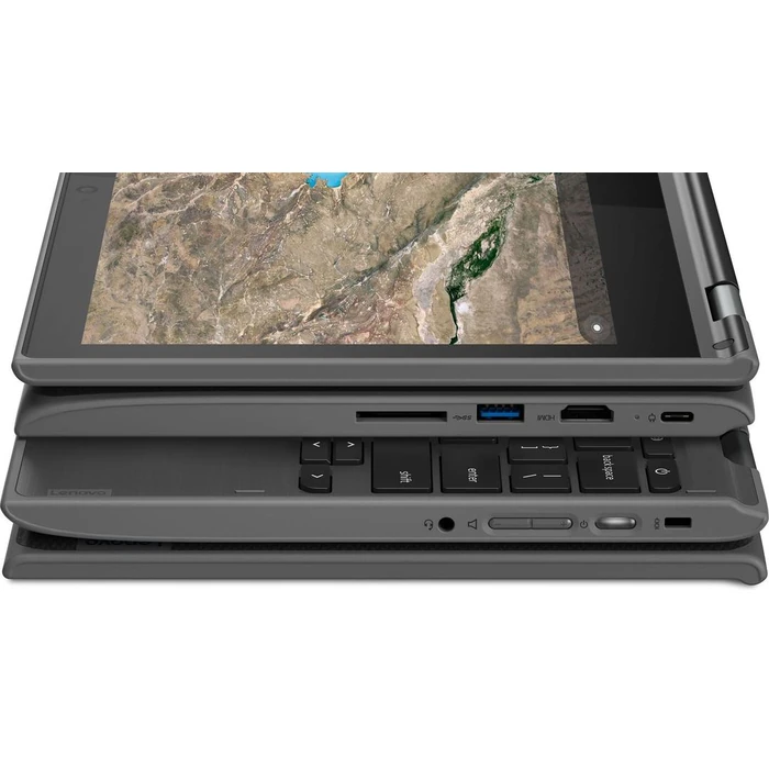 Lenovo 300e Chromebook (Gen 2) Laptop 11.6" - Black - Intel Celeron N4100 1.1GHz - 4GB RAM - 32GB by Lenovo - Image 7