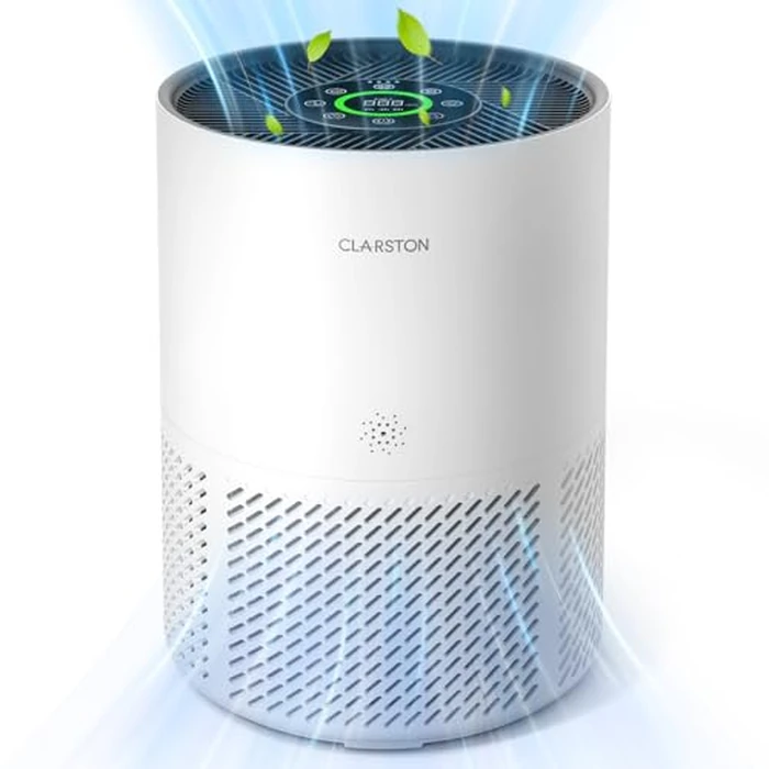 Clarston Air Purifiers for Home Lagre Room Up to 1950 Sq Ft Coverage with Air Quality Sensors, Auto Mode, Removing Odor, Dust, Smoke, Pet Dander by CLARSTON - Used - Very Good condition