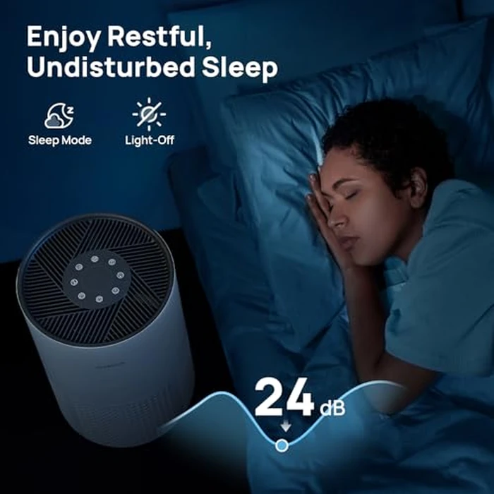 Clarston Air Purifiers for Home Lagre Room Up to 1950 Sq Ft Coverage with Air Quality Sensors, Auto Mode, Removing Odor, Dust, Smoke, Pet Dander by CLARSTON - Image 7