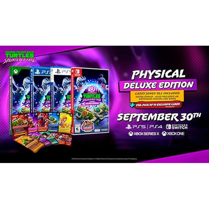 Teenage Mutant Ninja Turtles: Splintered Fate Deluxe Edition - Nintendo Switch by Nighthawk Interactive - Used - Like New condition - US$43.00