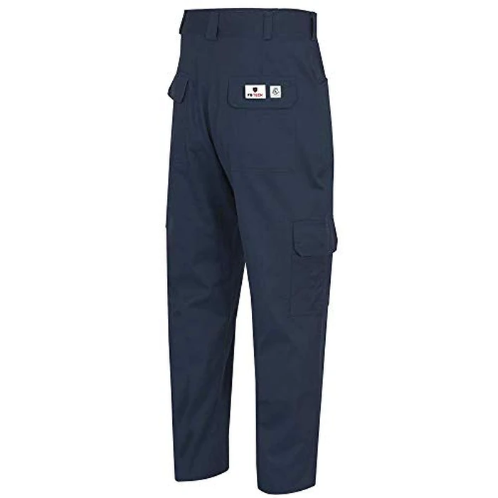 Pioneer Cargo Work Pants, ARC 2 Flame Resistant Premium Cotton and Nylon Blend, Navy, 42X34, V2540540-42x34 by Pioneer - Image 2