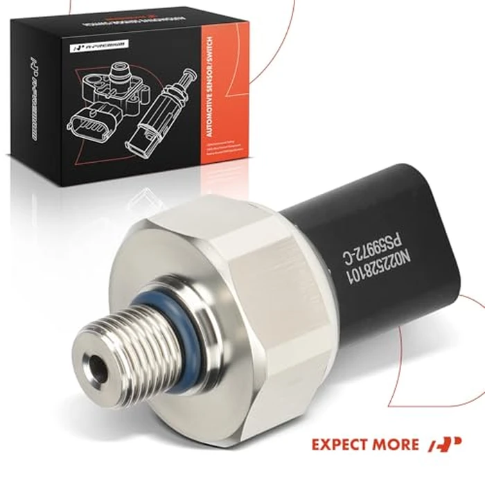 A-Premium Fuel Injection Pressure Sensor [3 Pins] Compatible with Ford F-150, Explorer, Escape, Fusion, Focus, Edge, Transit, Mustang, Taurus, Expedition & Lincoln MKZ, MKX, MKC, Navigator, MKS, MKT by A-premium - Image 9