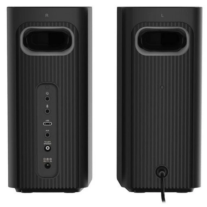 Creative T60 2.0 Compact Hi-Fi Desktop Speakers with Clear Dialog and Surround - Black by Creative - Image 2