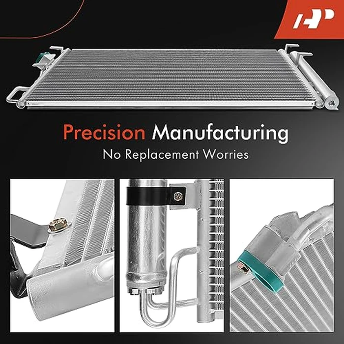 A-Premium Air Conditioning A/C Condenser Compatible with Mitsubishi Outlander 2003 2004 2005 2006 L4 2.4L by A-Premium - Image 8