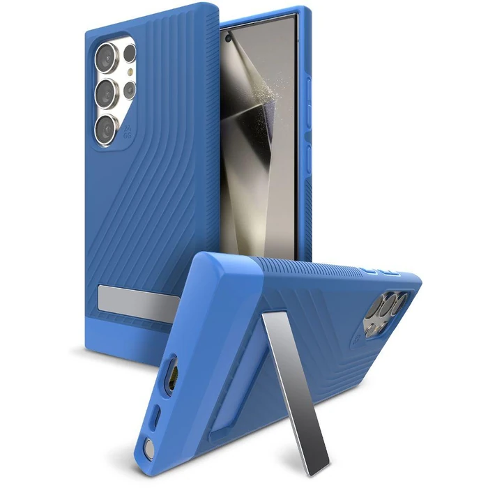 ZAGG Denali Phone Case with Stand for Samsung Galaxy S24 Ultra - Cobalt Blue - Brand New by ZAGG - Refurbished - Brand New condition - US$26.93