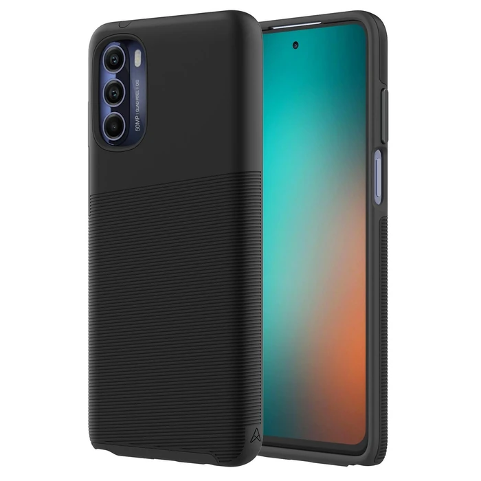 Axessorize PROTech Plus Dual-Layered Anti-Shock Sleek Phone Case for Motorola Moto G Stylus 5G (2022) - Black by Axessorize - Refurbished - Brand New condition - US$8.28