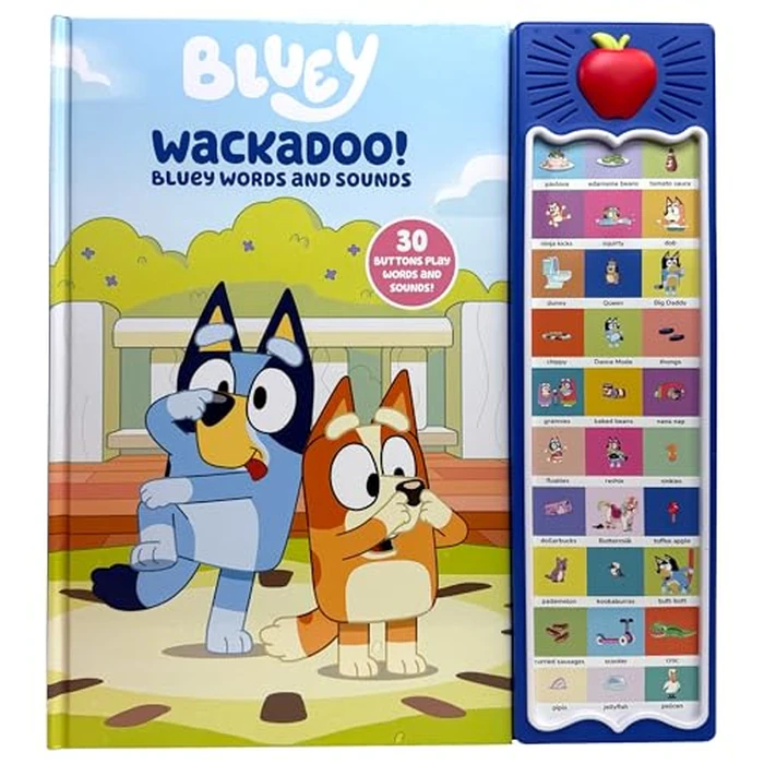 Bluey: Wackadoo! Bluey Words and Sounds Sound Book by PI Kids - Used - Acceptable condition - US$7.73