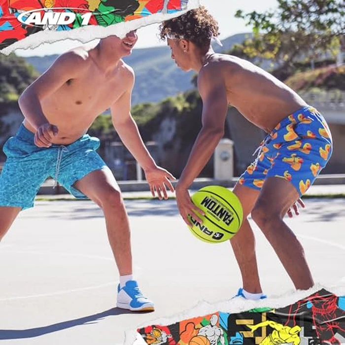 AND1 Fantom Rubber Basketball: Official Regulation Size 7 (29.5 inches) - Deep Channel Construction Streetball, Made for Indoor Outdoor Basketball Games by AND1 - Image 4