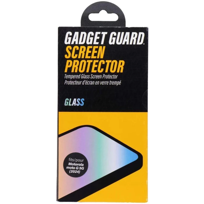Gadget Guard Tempered Glass Screen Protector for Motorola Moto G 5G (2024) - Transparent by Gadget Guard - Image 2