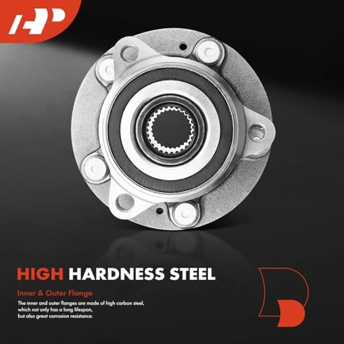 A-Premium Front or Rear Wheel Bearing and Hub Assembly with 5-Lug Compatible with Hyundai & Kia - 2017-2023 - Elantra, Elantra GT, Ioniq, Kona, Veloster, Veloster N, Forte, NIRO, Seltos by A-premium - Image 4