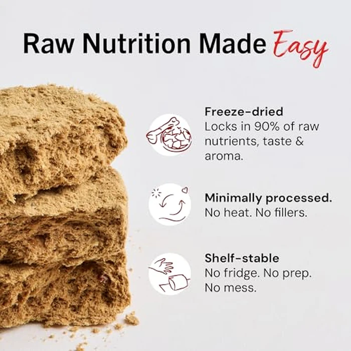 Stella & Chewy’s Freeze Dried Raw Dinner Patties - Grain Free Dog Food, Protein Rich Duck Duck Goose Recipe - 156g Bag by Stella & Chewy's - Image 6