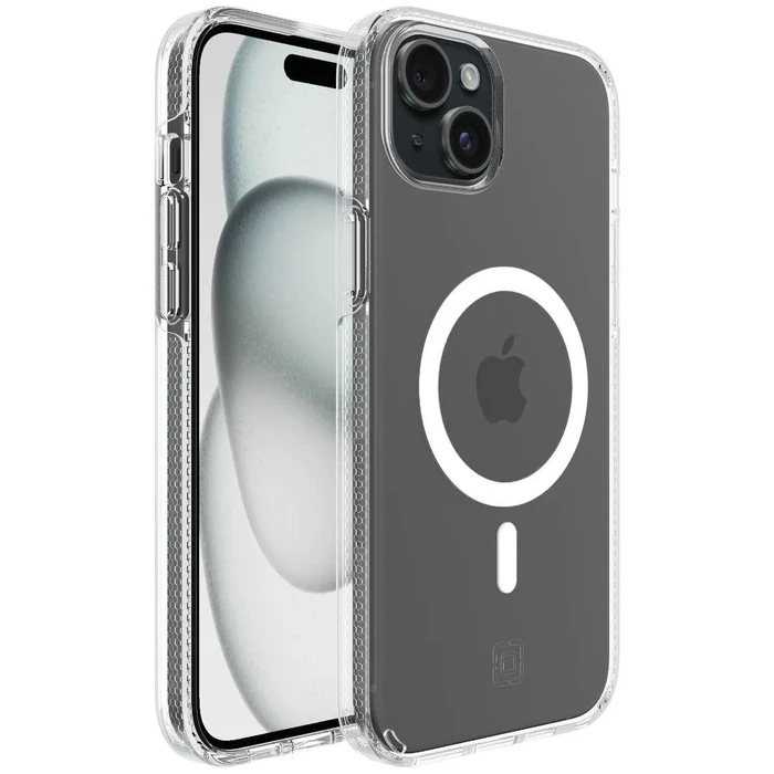 Incipio Duo Series Case for MagSafe for Apple iPhone 15 Plus - Clear by Incipio - Refurbished - Good condition