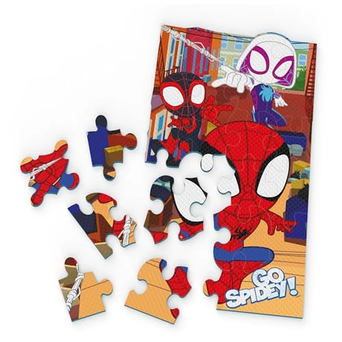 Spin Master Games, Marvel Spidey and His Amazing Friends Puzzles, Squishy Foam Puzzle, 25 Pieces, Spiderman Toys, for Ages 4 & Up by Spin Master Games - Image 2