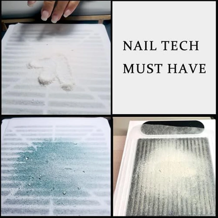 200 Sheets Nail Dust Collector Filter Paper Disposable Nail Dust Filters for Most of Nail Dust Collector Machine Nail Vacuum Dust Collector for Nail Salon Nail Spa Nail Tech Nail Supplies Accessories by GUXACU - Image 6