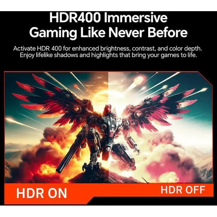 ABS 27" QHD 2K 1440P 180Hz Fast IPS with AMD FreeSync (AMD Adaptive Sync) 1ms HDR400, DCI-P3 95% Gaming Computer Monitor GQ271NE by ABS - Image 8