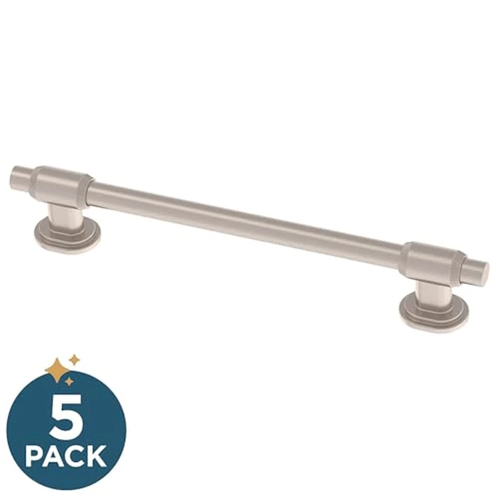 Franklin Brass Adjusta-Pull Fluted Edge (5-Pack) Adjustable Drawer Pulls/Cabinet Handles 1-3/8" to 6-5/16" Hole Center Matte Satin Nickel Hardware Kitchen, Drawers, Dressers, Furniture P49105-SNM-B by Franklin Brass - Image 6
