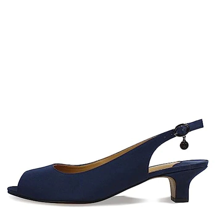 J. Renee Jenvey Navy Satin 8.5 by J.Reneé - Image 4