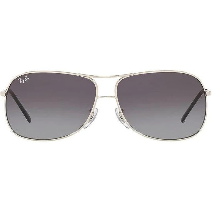 Ray-Ban Metal Aviator Sunglasses Frame RB3267 - Silver / Grey Lenses by Ray-Ban - Refurbished - Excellent condition