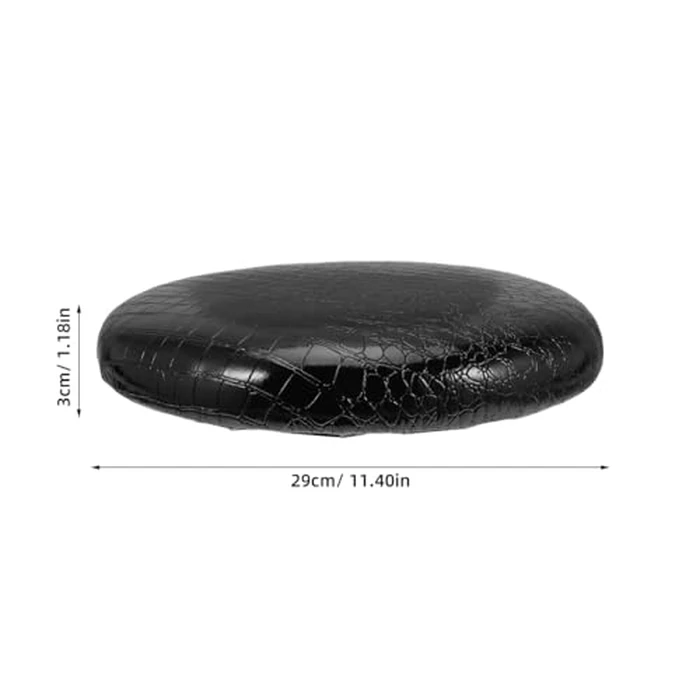Operitacx Pu Round Bar Stool Seat Replacement, Round Bar Stool Cushions for Kitchen Dining Chairs by Operitacx - Image 2