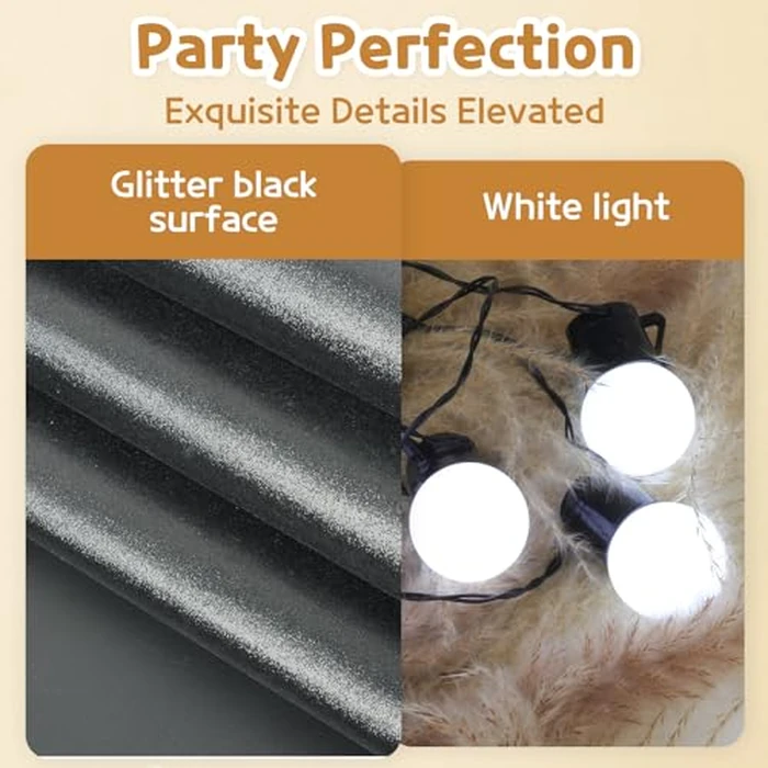 Marquee Letters Black Birthday Decorations: Large 4 Feet Tall Light Up Letters for Party Decor Big Foam Cardboard Letter J by imprsv - Image 6