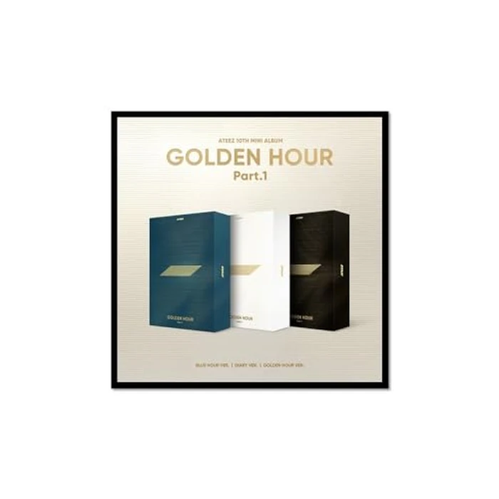 Dreamus ATEEZ GOLDEN HOUR : Part.1 10th Mini Album 3 Ver Set (via DHL Express), undefined by DREAMUS - Used - Like New condition - US$56.42