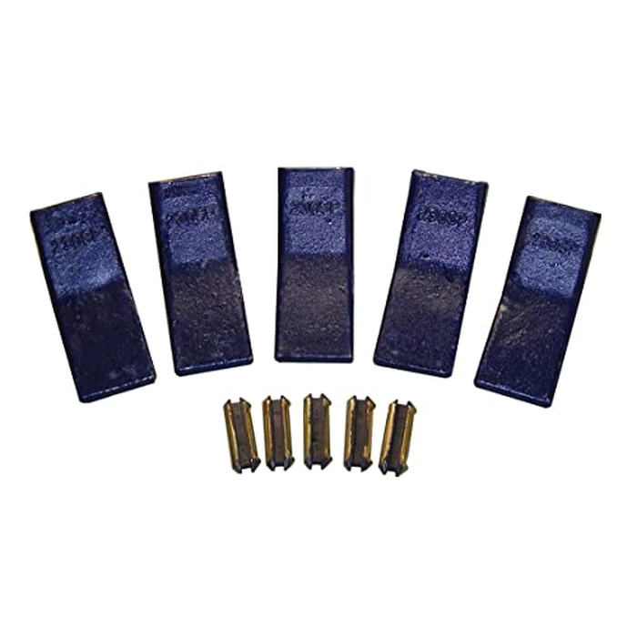 H&L Tooth Company 230SP (USA Forged 230SP) or (230CSP Casting) Backhoe Bucket Teeth + 23FP Flexpins (5-Pack) for Deere, Case, JBC, and More | 23 | 230 (Cast 230CSP) by H & L - Used - Acceptable condition