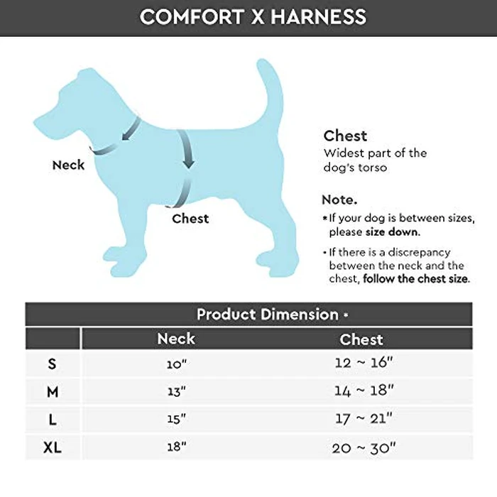 Gooby Comfort X Head in Harness - Green, Medium - No Pull Small Dog Harness Patented Choke-Free X Frame - On The Go Dog Harness for Medium Dogs No Pull or Small Dogs for Indoor and Outdoor Use by GOOBY - Image 7