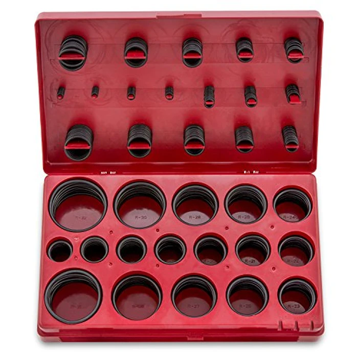 NEIKO 407 Rubber O-Ring Assortment Kit, Buna-N Gasket Sealing Rings and Replacement O-Rings, 32 SAE Sizes, 407-Piece Kit by NEIKO - Used - Like New condition - US$12.45