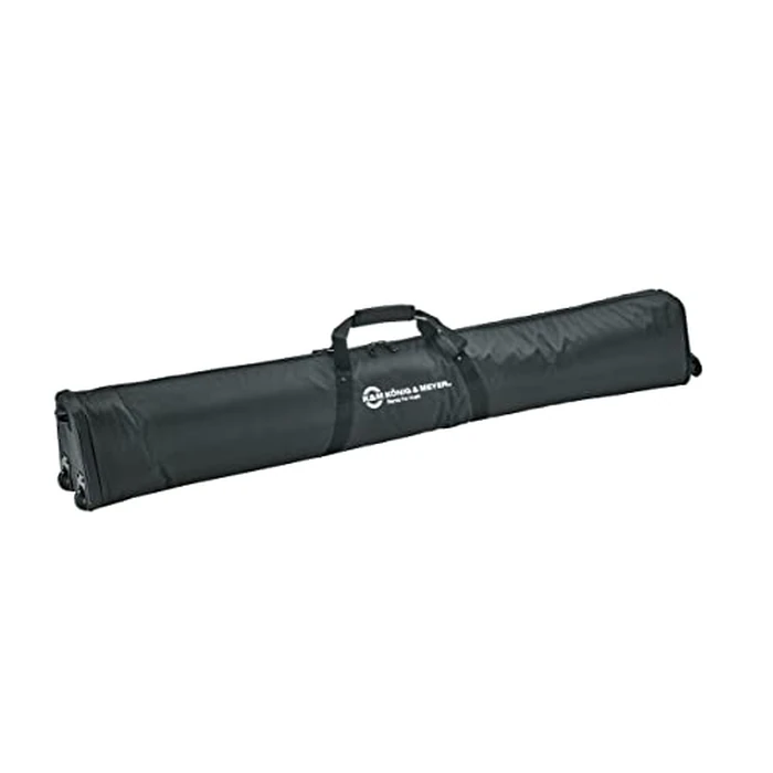 K&M Stands 24741 Nylon Carrying Case for Tripod Stand with Hand Crank - Light and Easily Portable - Built in Wheels and Carry Handle - Black by K&M - Image 2