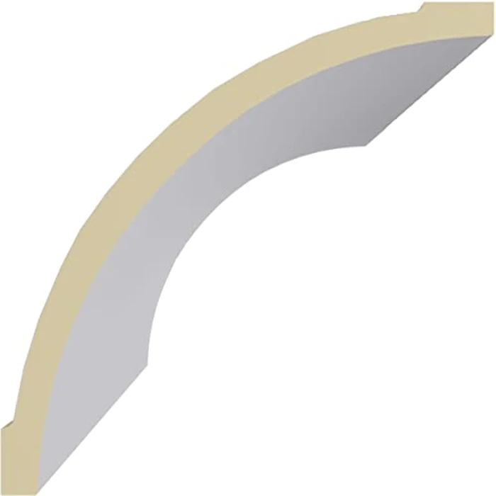 Endurathane Medway Traditional Cove Crown Moulding, 8 1/2"H x 8 1/2"P x 12"F x 94 1/2"L, Factory Primed by Ekena Millwork - Image 2