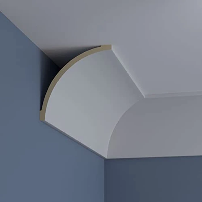 Endurathane Medway Traditional Cove Crown Moulding, 8 1/2"H x 8 1/2"P x 12"F x 94 1/2"L, Factory Primed by Ekena Millwork - Image 9
