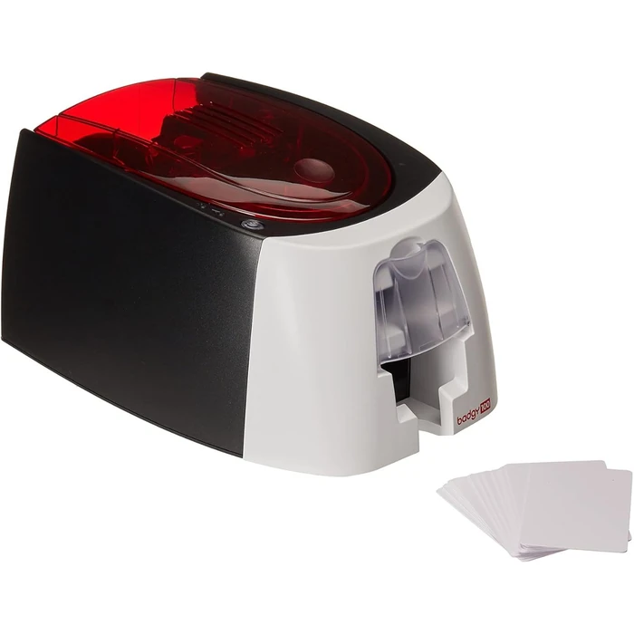 Evolis Badgy100 Color Plastic Card Printer - Black by Evolis - Refurbished - Excellent condition - US$1064.37