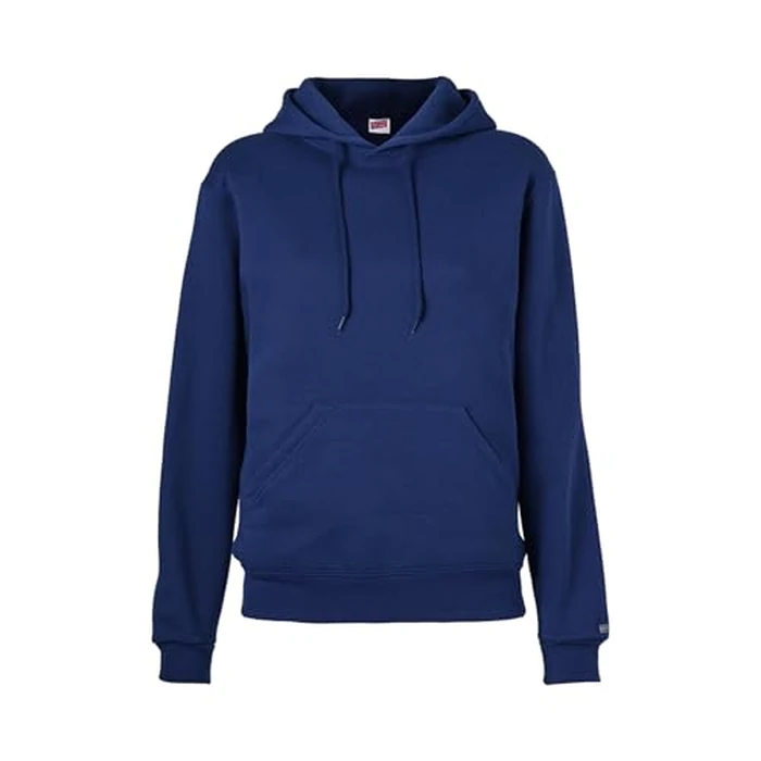 Soffe Mens Training Fleece Hooded Sweatshirt Navy Small by Soffe - Image 1