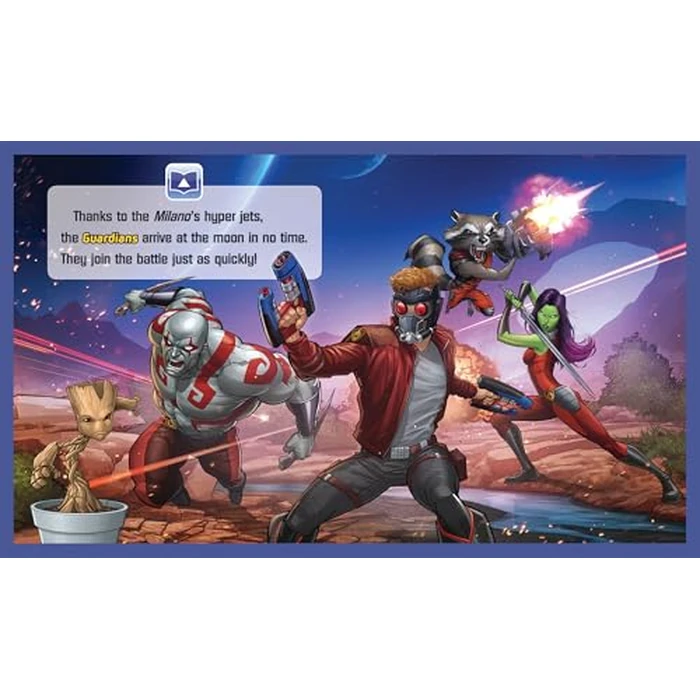 Marvel Super Heroes Spider-man, Avengers, Guardians, and More! - Me Reader Electronic Reader with 8 Book Library - PI Kids by PI Kids - Image 4