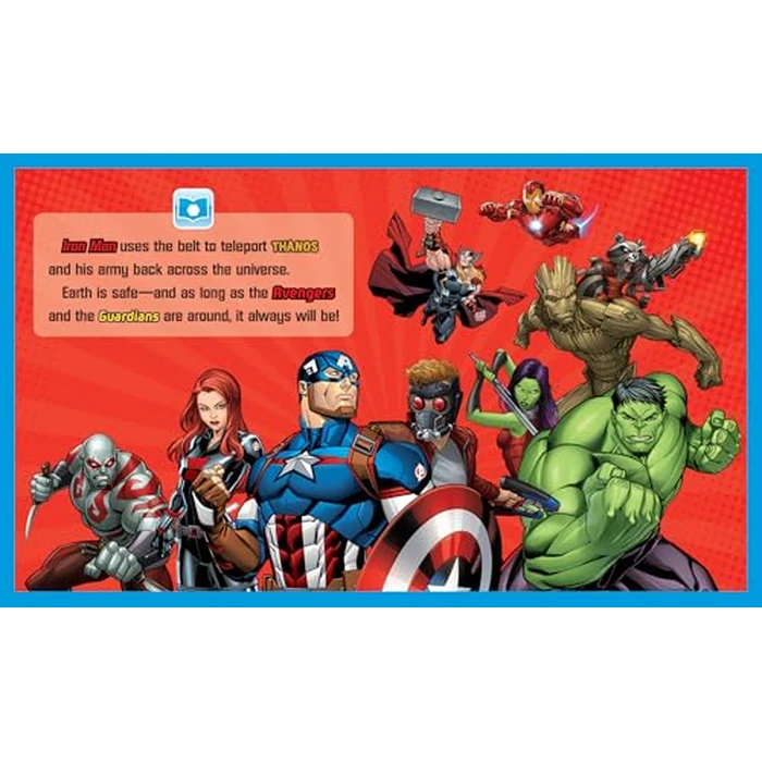 Marvel Super Heroes Spider-man, Avengers, Guardians, and More! - Me Reader Electronic Reader with 8 Book Library - PI Kids by PI Kids - Image 5