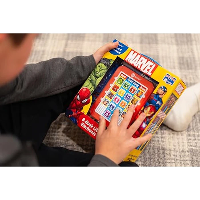 Marvel Super Heroes Spider-man, Avengers, Guardians, and More! - Me Reader Electronic Reader with 8 Book Library - PI Kids by PI Kids - Image 6