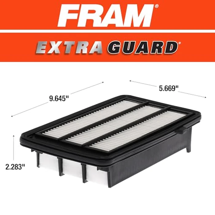 FRAM Extra Guard Engine Air Filter Replacement, Easy Install w/Advanced Engine Protection and Optimal Performance, CA12050 for Select Honda Vehicles by Fram - Image 6