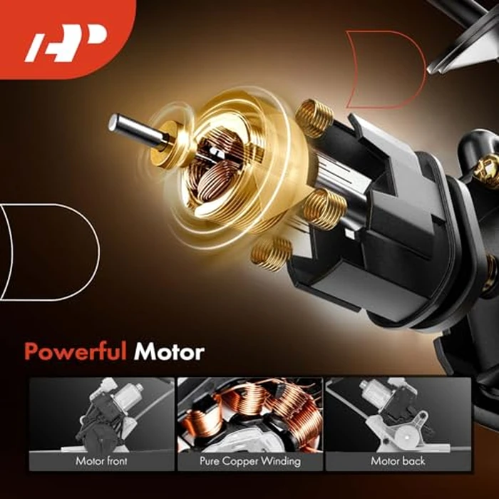 A-Premium Power Window Regulator with Motor Compatible with Land Rover Range Rover Sport 2014-2019 Front Driver Side by A-premium - Image 4