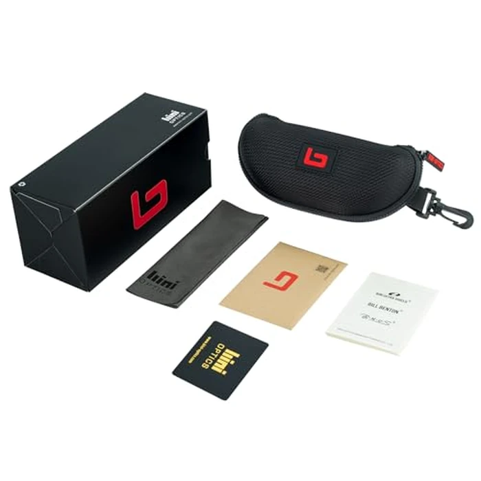 B.N.U.S Scratch-Resistant Polarized Sunglasses with Corning Glass Lenses for Superior Clarity and UV Protection (Crystal Grey Frame/Brown Lens, Polarized) by B.N.U.S - Image 6