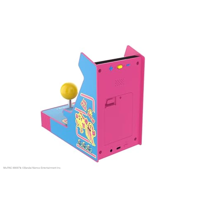 My Arcade Ms. Pac-Man Joystick Player: Arcade Classics, Retro Games, Mini Video Game Console, 2 Game Modes, Birthday Gifts by My Arcade - Image 3