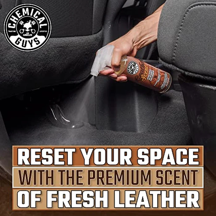 Chemical Guys AIR_300 New Car Scent and Leather Scent Combo Pack, Great for Cars, Trucks, SUVs, RVs & More, 16 fl oz (2 Items) by Chemical Guys - Image 6
