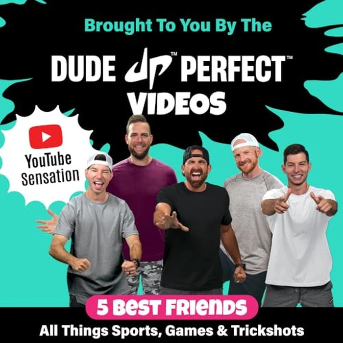 Dude Perfect Tabletop Roll, a Target Toss Game, for Kids and Adults, Great for Family and Friend Game Night, Perfect for a Gift and Parties, Ages 6+ by Dude Perfect - Image 4