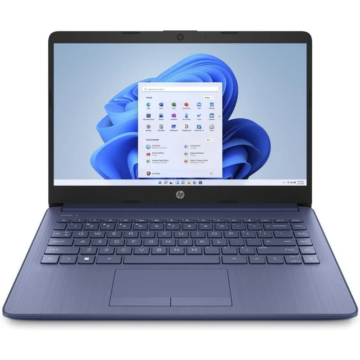 Hp Stream 14 Cf2111wm Laptop 14" - Blue - Intel Celeron N4120 1.1GHz - 4GB RAM - 64GB by Hp - Image 1