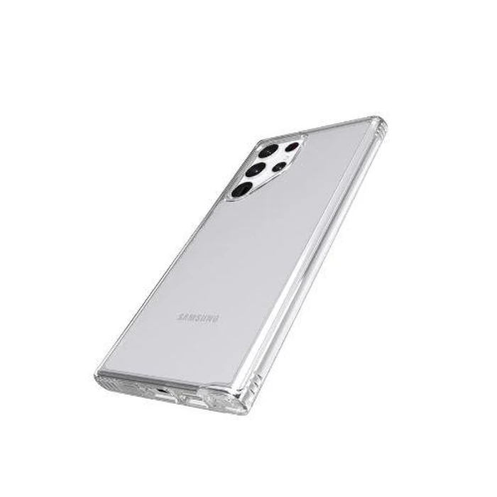 Tech21 Evo Clear Phone Case for Galaxy S22 Ultra (5G) - Clear by Tech21 - Image 3